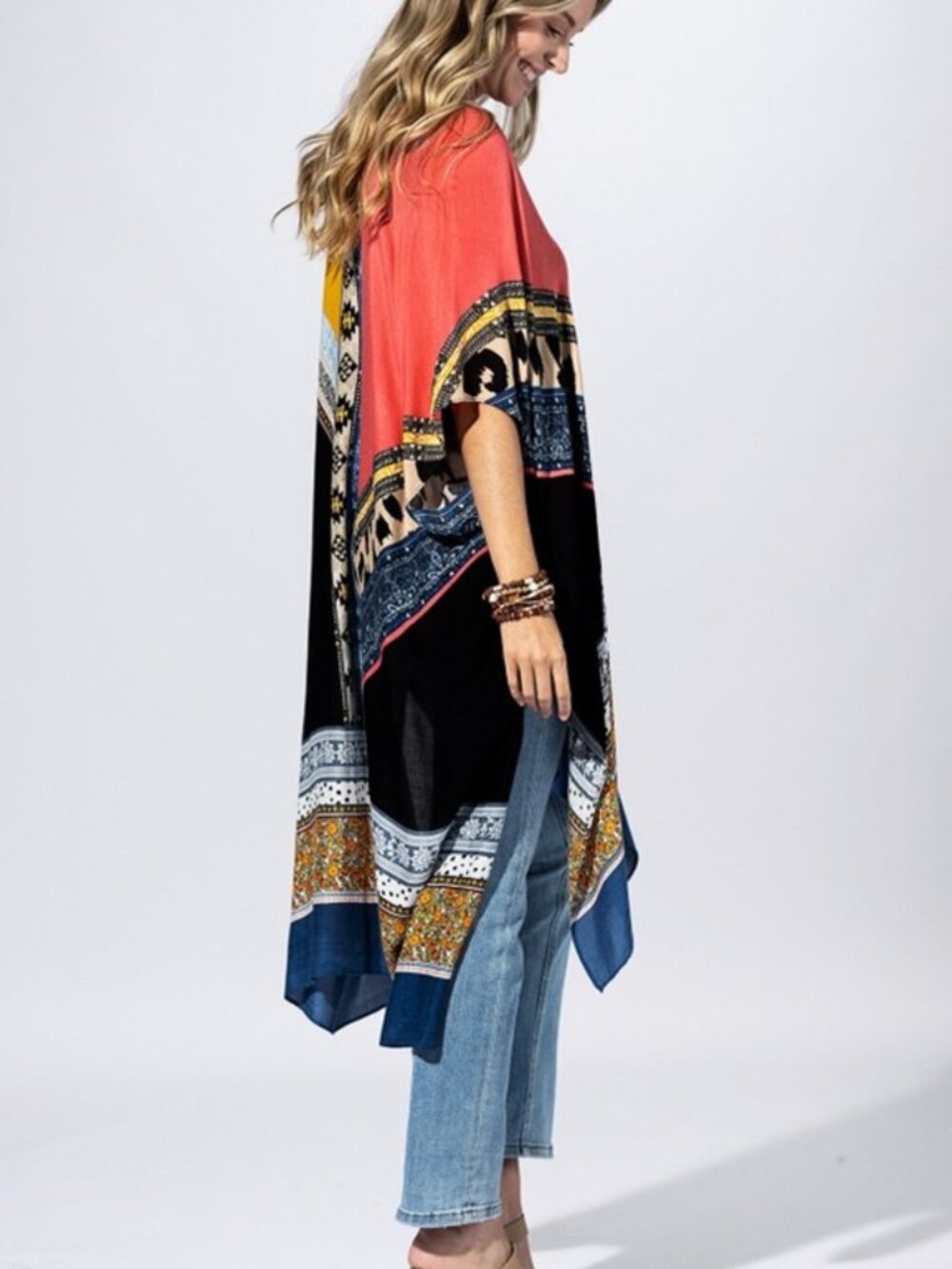 Sienna Patchwork Kimono - Picture 6 of 6